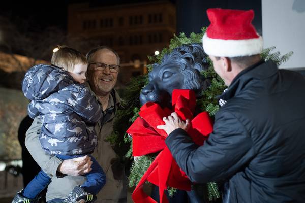 Photos: Kankakee hosts 19th annual Lion Wreathing and Tree Lighting