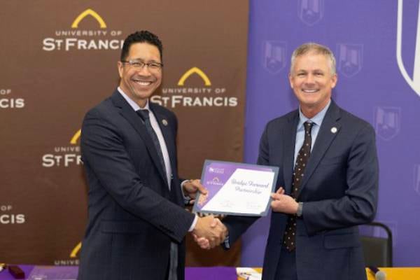 Joliet’s USF and JJC forge guaranteed student transfer agreement