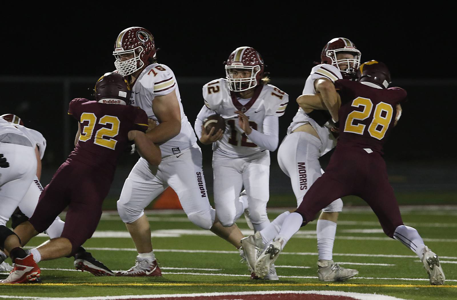 Live Coverage, Scores Week 7 Morris vs. Woodstock football Shaw Local