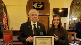Nunda Masonic Lodge awards training grant to Alden-Hebron grad