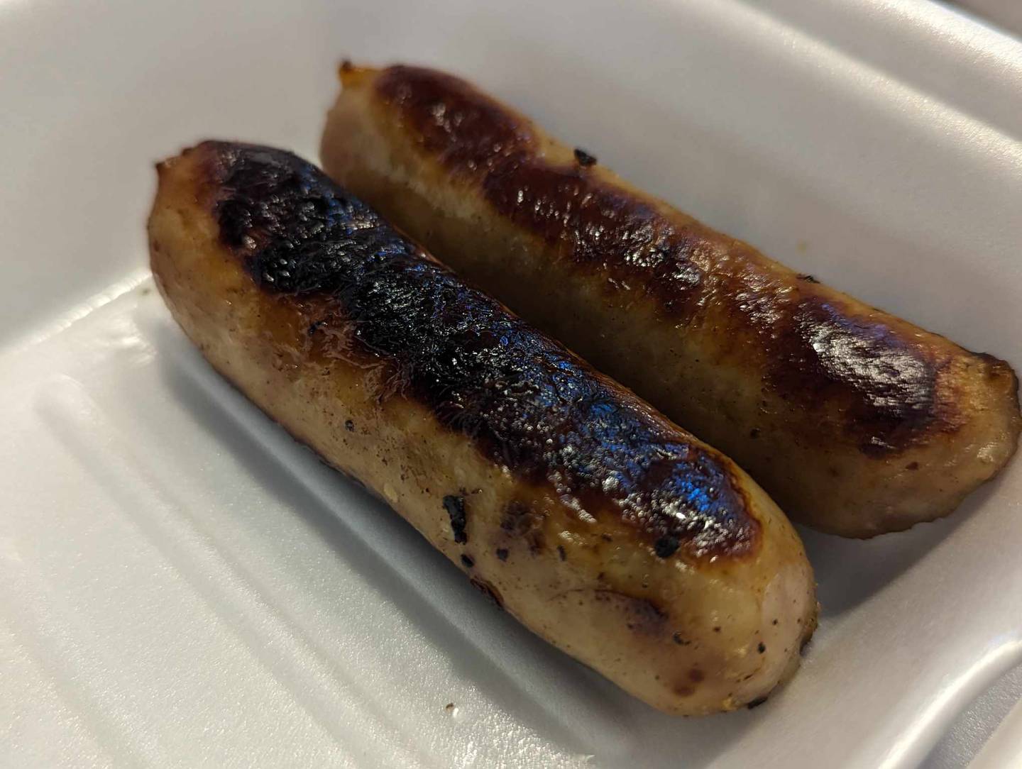 Pictured is a side order of turkey sausage as served at the Southern Cafe in Crest Hill.