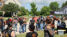 Motorcycle club raises hundreds for Project Fire Buddies in Sycamore