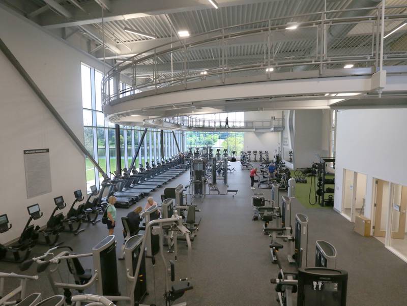 A view of the Ottawa Dental Laboratory Wellness Center inside the new YMCA on Monday, May 6, 2024 in Ottawa.