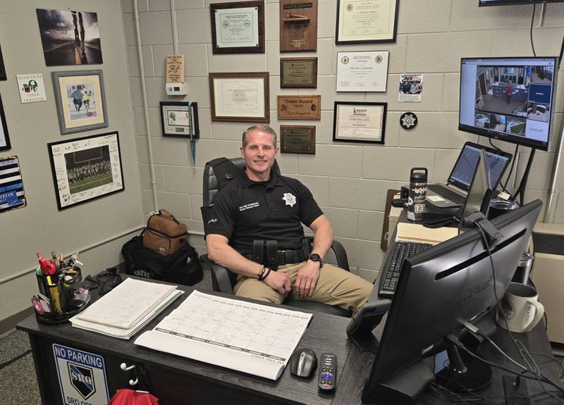 Seneca High School SRO Ken Sangston
