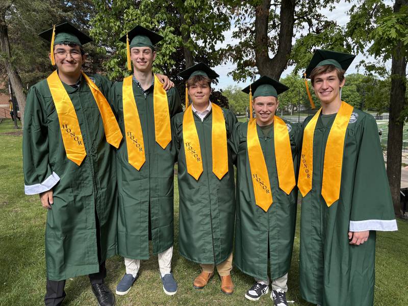 Glenbard West High School held its graduation ceremony on Thursday, May 22, 2025 at the school in Glen Ellyn.