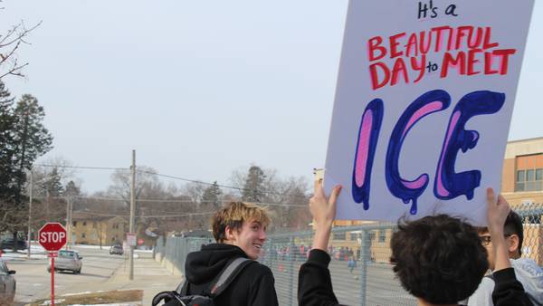 Photos: Crystal Lake Central High students stage walkout