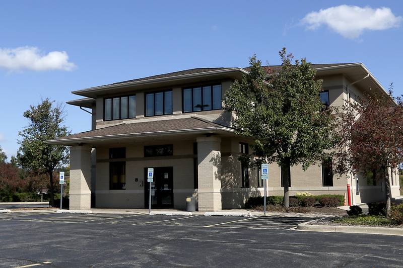 The former Blackhawk Bank, 9705 Prairie Ridge Road, in Richmond,  Richmond was closed this summer and is now being considered as a location for the village's first marijuana dispensary from Chicago-based 280E LLC. a public hearing is set for 6 p.m. Monday at Richmond Village Hall.