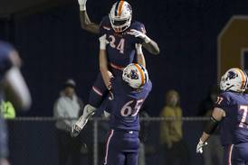 Photos: Lockport football travels to Oswego for state semifinal matchup