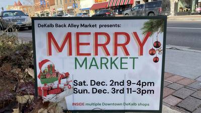 Merry Market offers holiday shopping in downtown DeKalb