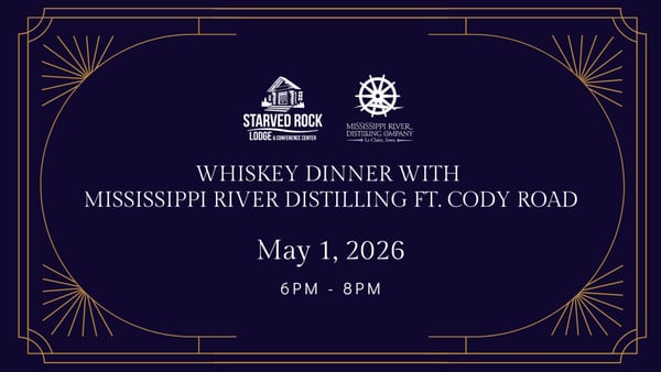Starved Rock Lodge’s Whiskey Dinner returns May 1