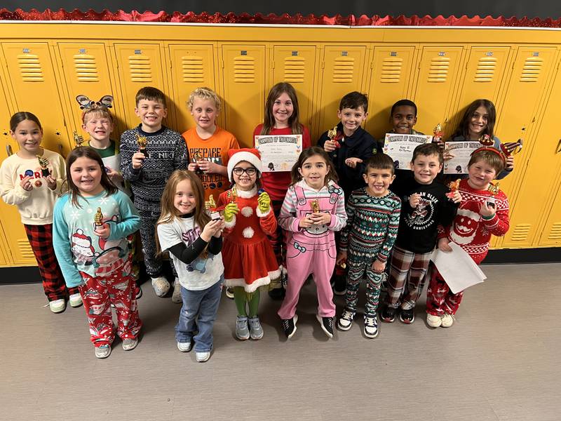Jefferson Elementary School in Ottawa announced its December 2024 Champions of the Charter.