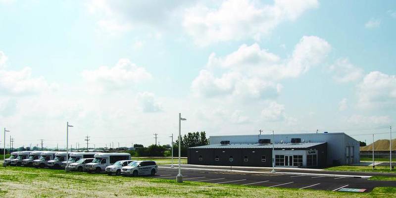 The Lee-Ogle Transportation System (its office shown here) will keep its doors open into next year, thanks to a long-awaited payment from the state – but how long that relief will last remains to be seen, as budget uncertainty continues at the state level.