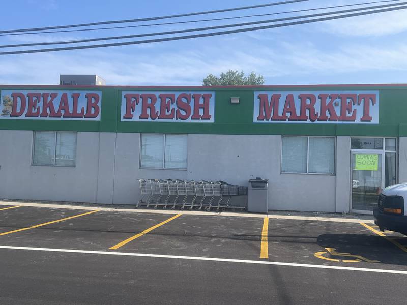 DeKalb Fresh Market is seen Aug. 8, 2023  at 304 N. Sixth Street in DeKalb.