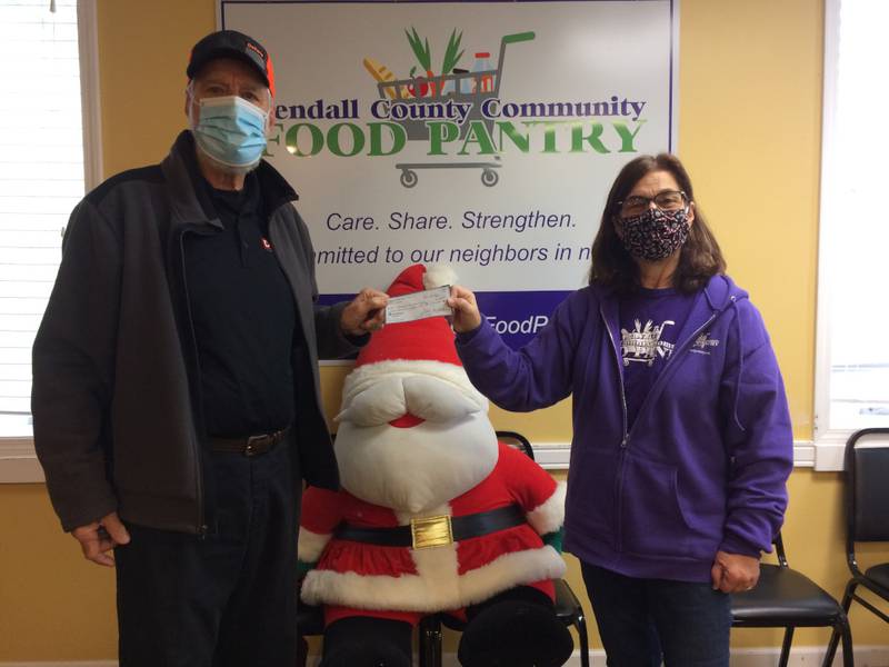 Yorkville Lions make donation to food pantry Shaw Local