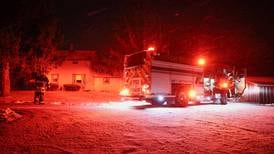 Fire damages farmhouse near Harvard