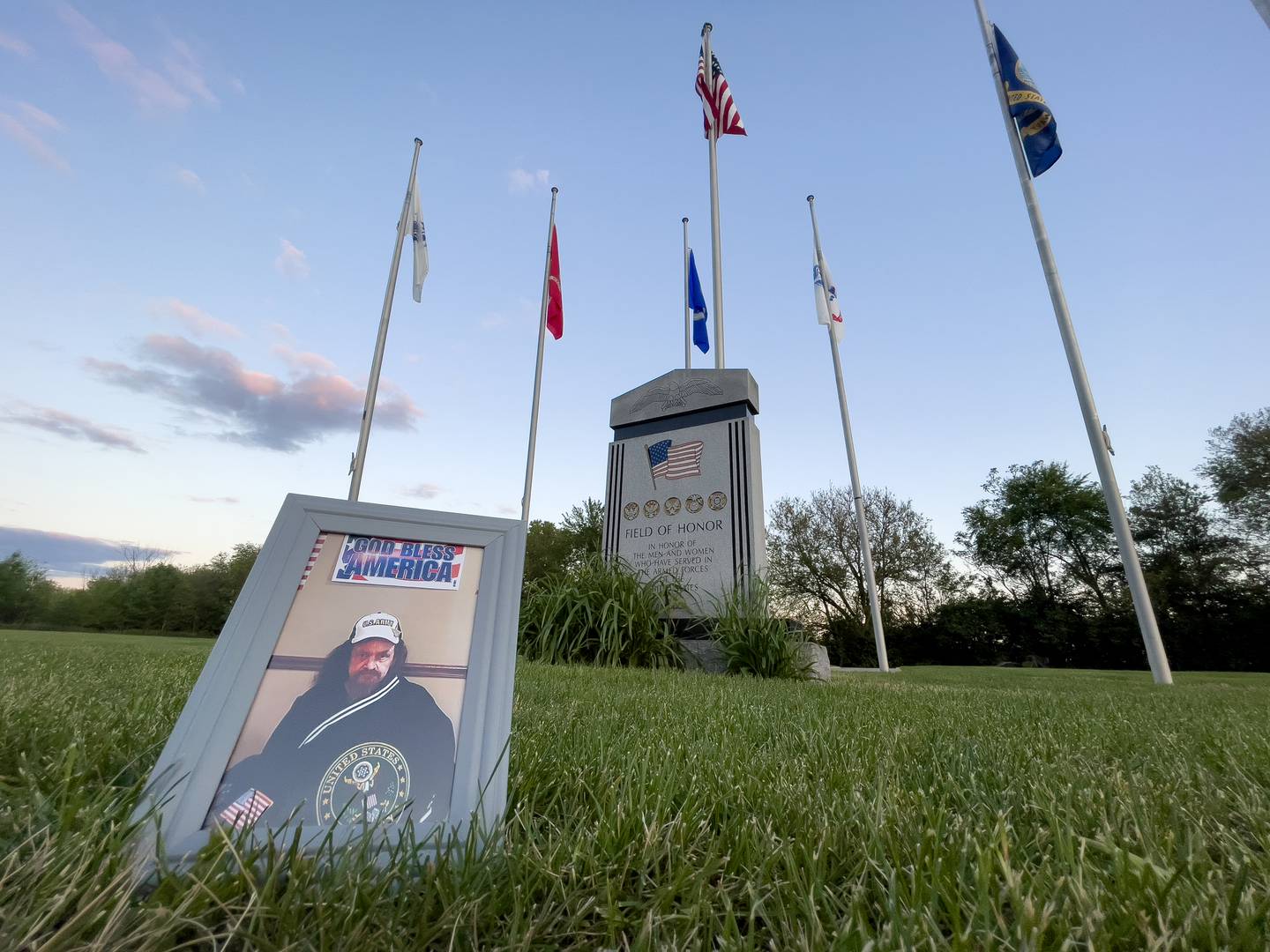 John Kirnbauer, born in Chicago on April 3, 1953 and who died March 25, 2020, will be laid to rest in a Memorial Day ceremony in the Kankakee Memorial Gardens' Field of Honor, an area reserved for veterans.