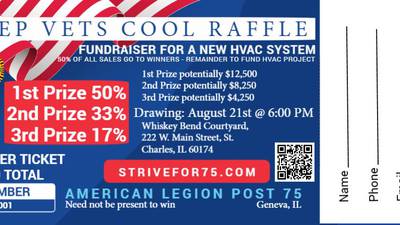 Geneva Legion Post 75 hosts raffle to pay for new HVAC