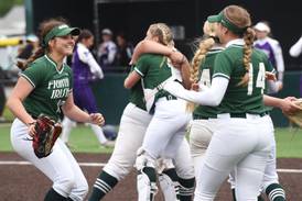 Photos: Bishop McNamara vs. Manteno, Class 2A Coal City Regional semifinal softball