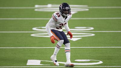 Bears CB Jaylon Johnson misses Wednesday practice with shoulder injury