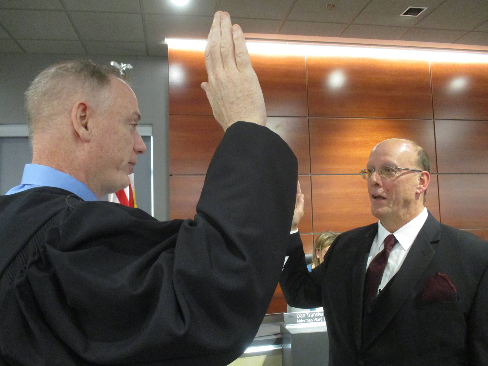 Yorkville mayor aldermen take oath in historic session at new city