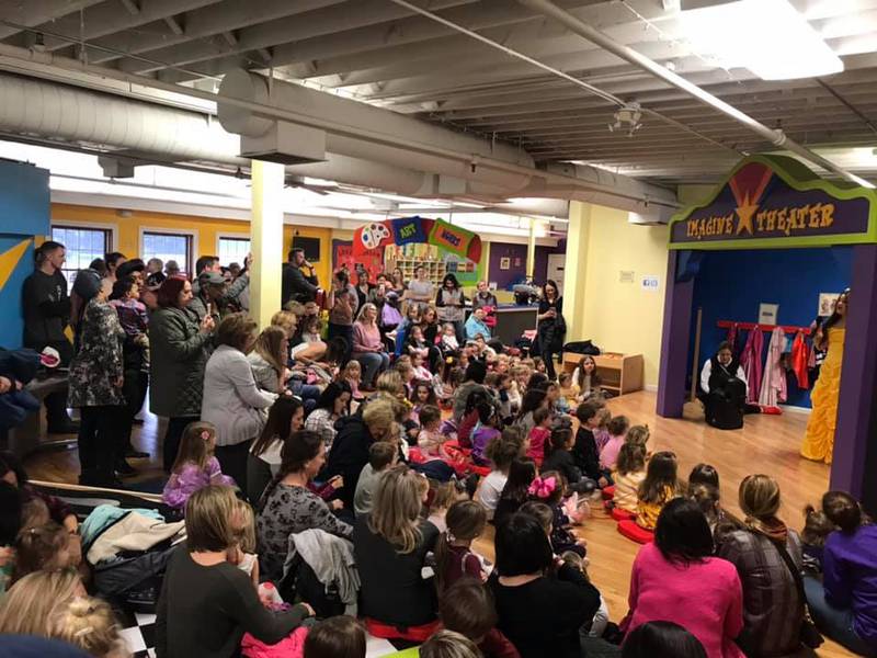 Pictured is a pre-COVID "Musical Monday" event at KidsWork Children's Museum in Frankfort. The museum has been closed for most of the pandemic and is raising money in the hopes of reopening.
