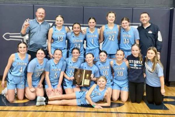 Bureau Valley wins 7th grade girls 2A sectional, advance to state quarterfinals