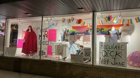 La Salle boutique creates ‘pro-choice’ window display