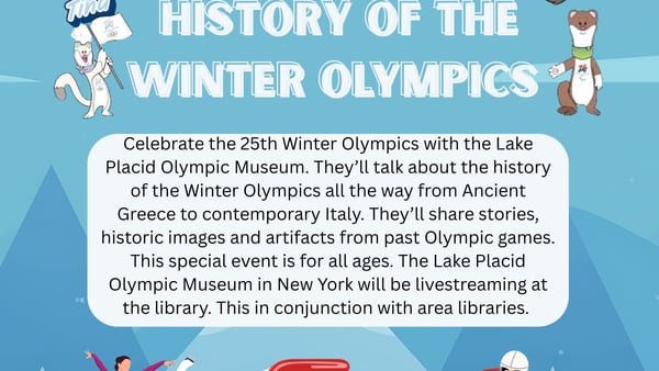 Learn Winter Olympic history on Feb. 12 in Hennepin