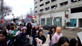 PHOTOS: Joliet students protest against ICE