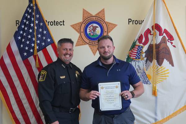 Kendall County Sheriff’s Office hires new patrol deputy