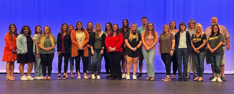 The Putnam County School District is welcoming new staff for the 2024-2025 school year. The new staff are: Monica Frund (PCES fifth grade teacher), Tianna Green (PCPS paraprofessional), Sarah Sadnick (PCJH paraprofessional), Chrissie Dreckman (PCHS English teacher), Linda Smith (PCHS paraprofessional), Elizabeth Bernardoni (PCJH AELOP mentor), Gina Urnikis (PCPS/PCES social worker), Meaghan Dean (PCHS business teacher), Kimberley Katzenbach (PCHS paraprofessional), Tara Lindenmier (PCHS paraprofessional), Jonnelle Smith (PCHS biology teacher), Presley Hatton (PCHS physical education teacher), Josie Kampwerth (PCJH physical education teacher), Garrett Allen (PCES physical education teacher), Hanna Hundley (PCES fourth grade teacher), Rhiley Wallace (PCPS paraprofessional), Jessica Harmon (PCES/PCJH nurse), Debra Coan (PCPS cook), Jodi Peterson (director of Student Services), Colleen Charbonneau (PCPS paraprofessional), John Roemer (kindergarten through eighth grade art teacher) and Janice Holst (PCJH paraprofessional).