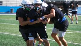 Photos: Geneva football takes to the practice field