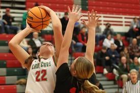 Photos: L-P girls basketball defeat's Hall 