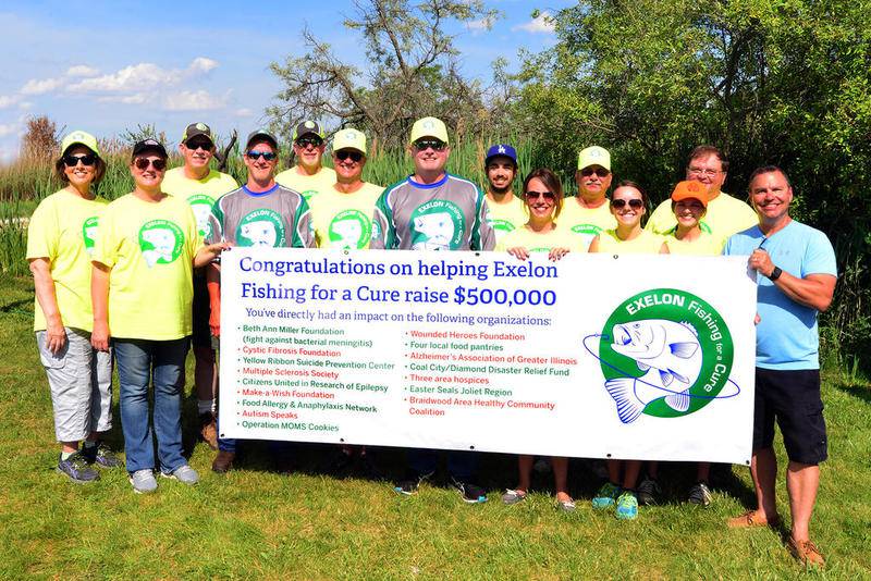 Exelon’s “Fishing for a Cure” volunteers have raised more than $500,000 for local charities over the fundraiser’s 16-year history. “Fishing for a Cure” is Braidwood Generating Station’s signature fundraising event.