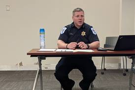 Sandwich police chief talks about department’s accomplishments during community meeting