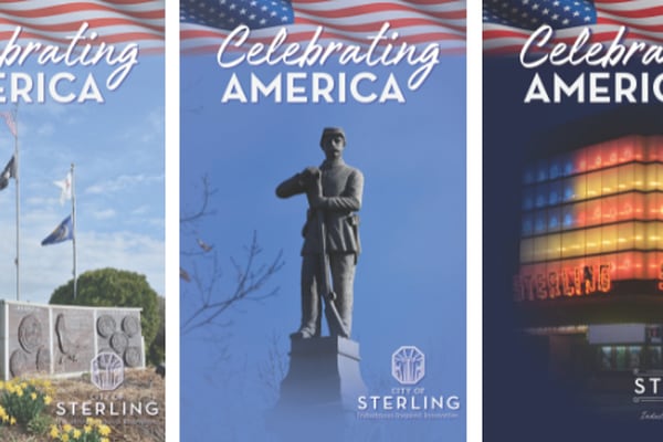 City of Sterling and Sterling Main Street unveil Patriotic Banner Series for summer of 2026 