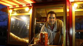 Volo man uses antique popcorn wagon to raise funds for children in need