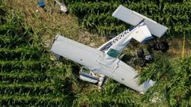 Crashed plane was headed to DeKalb airport from Indiana; two men injured