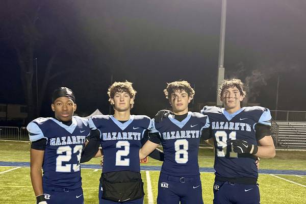 Dominant defense, balanced offense spark Nazareth’s win over St. Francis