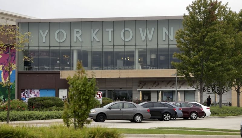The owner of Yorktown Center in Lombard and a multifamily developer plan to tear down the former Carson's store to clear the way for hundreds of apartments and a public park.