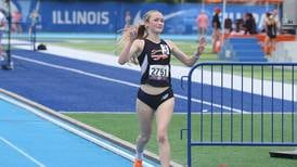 Sandwich’s Sunny Weber bounces back from loss in 3,200-meter race, secures Class 2A 1,600 title to cap career