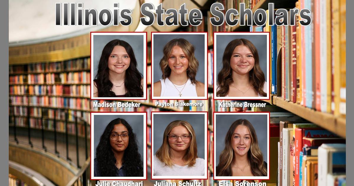 6 Streator High School students named Illinois State Scholars