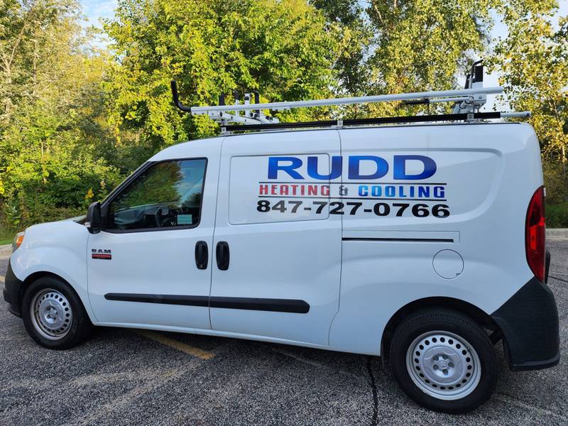 Rudd Heating & Cooling recently opened in McHenry to service residential HVAC systems in the region. One of their service vans is shown here on Sept. 26, 2022.