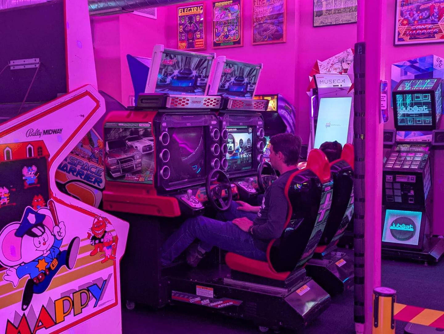 For $15 per person, you can enjoy unlimited access to all their games, including pinball, arcade, and Dance Dance Revolution.