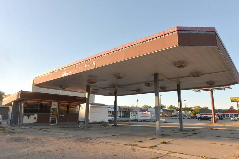 The old gas station on 1st Avenue in Rock Falls has been sold.