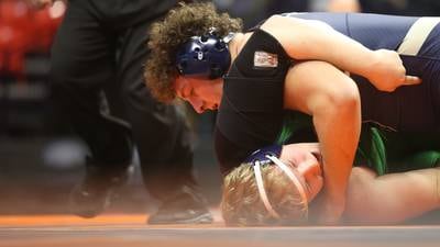 Photos: IHSA state wrestling third and fifth-place matches