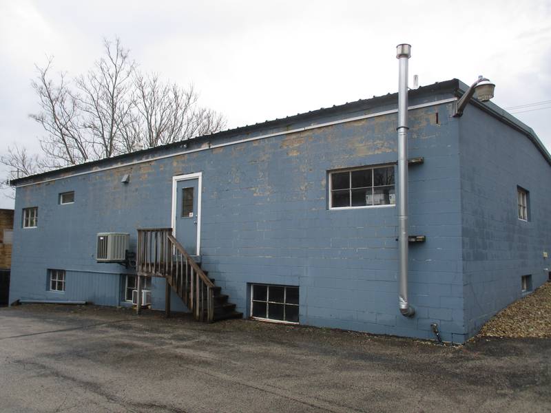 Kendall County will raze this building at 105 W. Fox St. in Yorkville to make room for the expansion of the county's downtown campus. The structure is seen here from the rear, looking to the southeast.