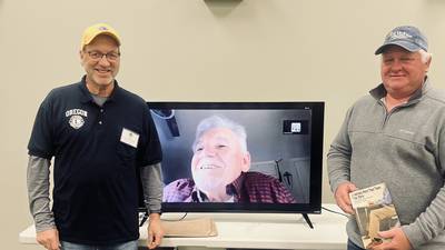 Massey speaks at Oregon Lions Club meeting