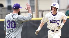 Cooper Holman throws gem, hits homer that sparks Wilmington offense to sweep Manteno
