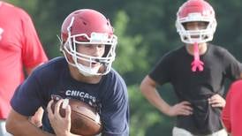 Photos: Hall football team holds summer camp